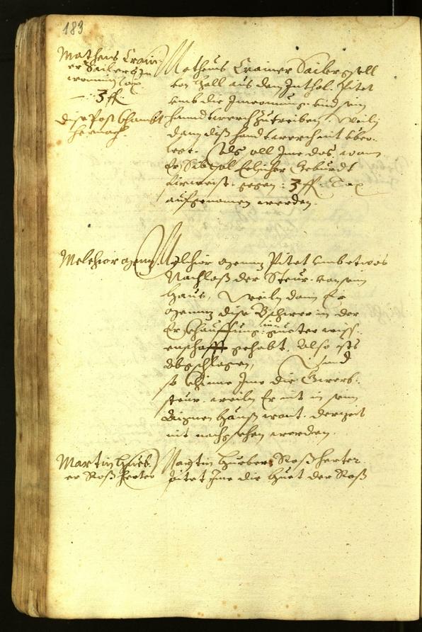 Civic Archives of Bozen-Bolzano - BOhisto Minutes of the council 1619 