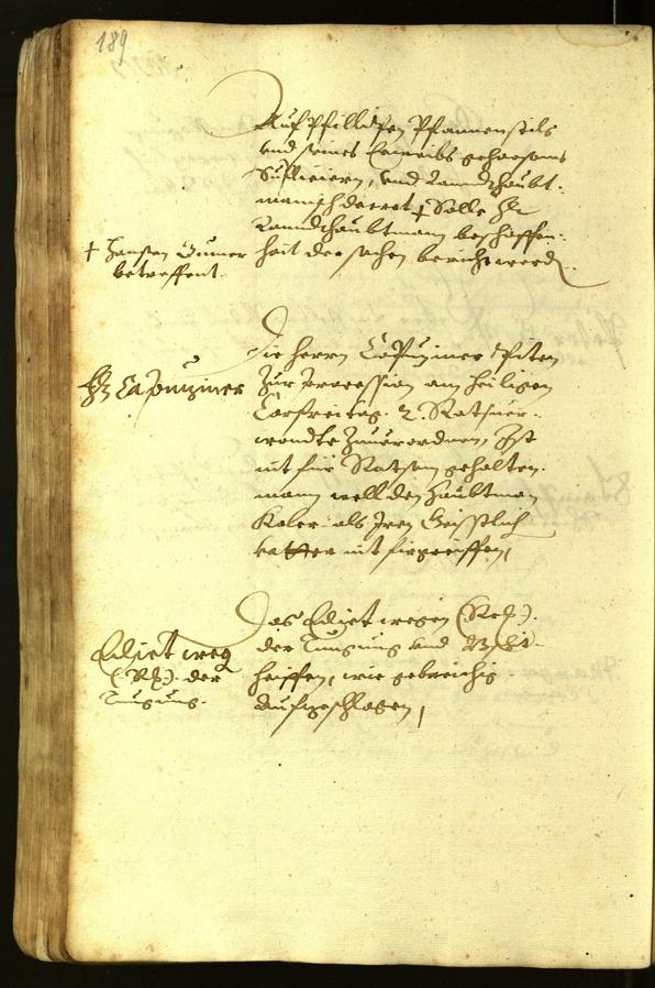 Stadtarchiv Bozen - BOhisto Ratsprotokoll 1619 