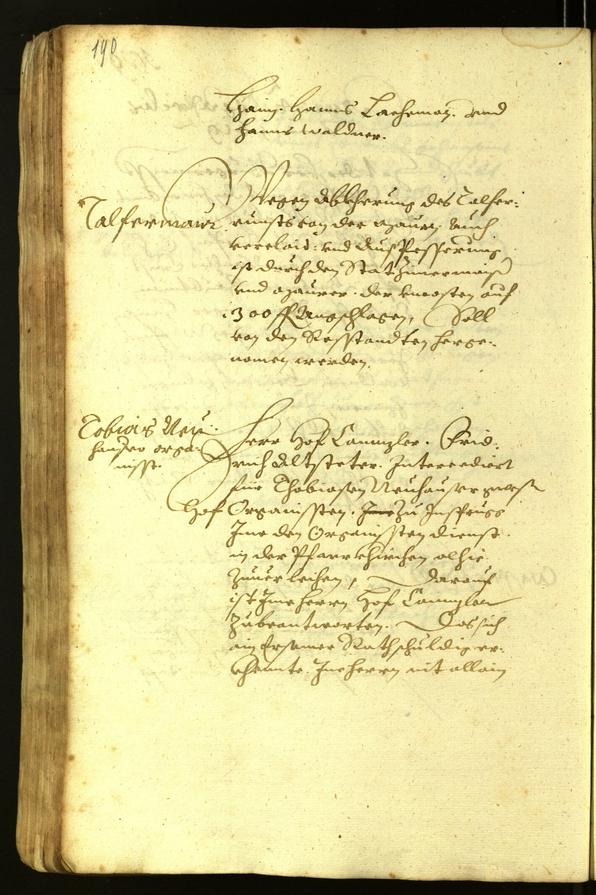 Stadtarchiv Bozen - BOhisto Ratsprotokoll 1619 