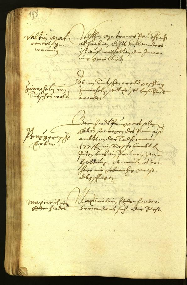 Civic Archives of Bozen-Bolzano - BOhisto Minutes of the council 1619 