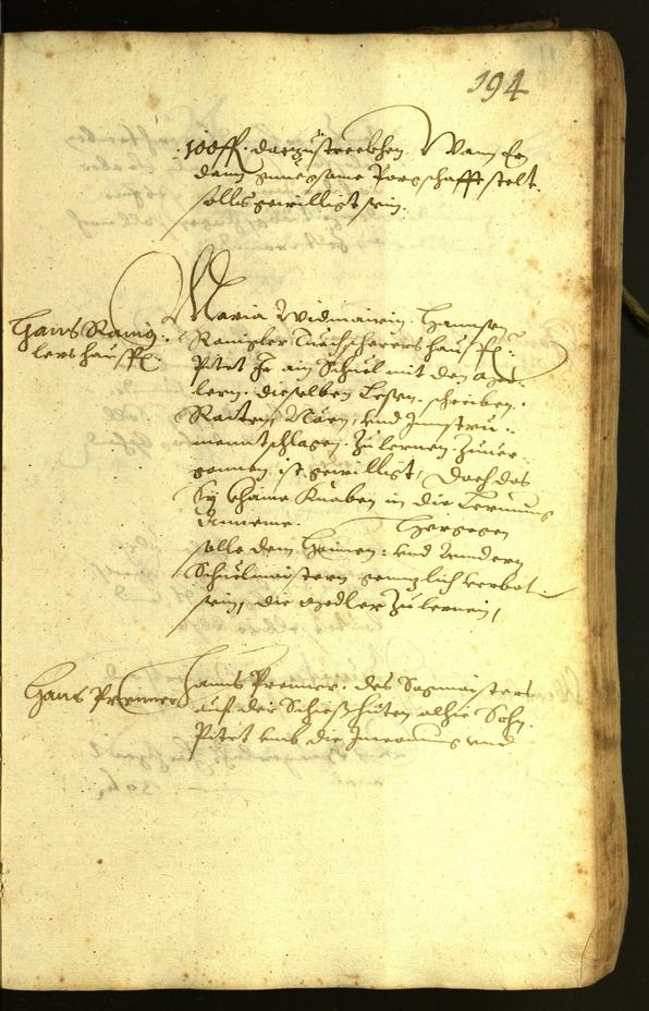 Civic Archives of Bozen-Bolzano - BOhisto Minutes of the council 1619 