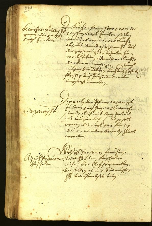 Stadtarchiv Bozen - BOhisto Ratsprotokoll 1619 