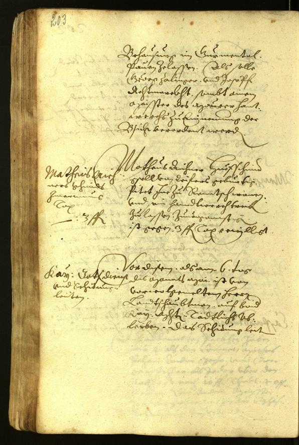 Civic Archives of Bozen-Bolzano - BOhisto Minutes of the council 1619 