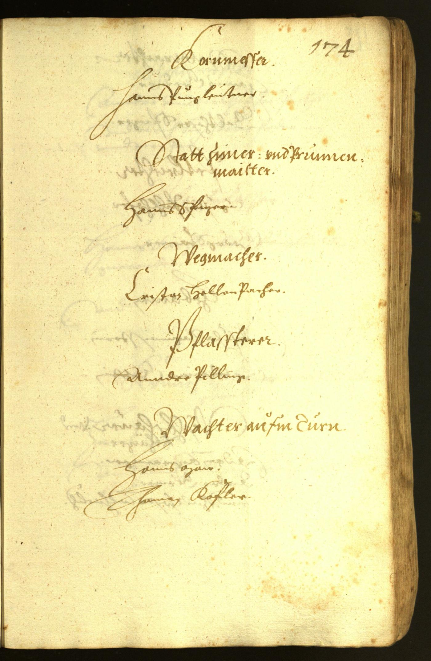 Stadtarchiv Bozen - BOhisto Ratsprotokoll 1619 