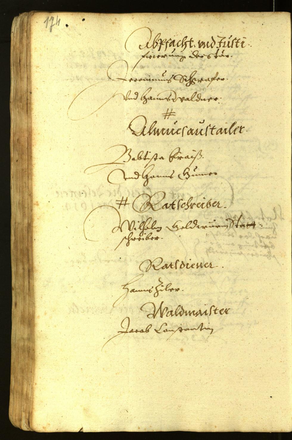 Civic Archives of Bozen-Bolzano - BOhisto Minutes of the council 1619 