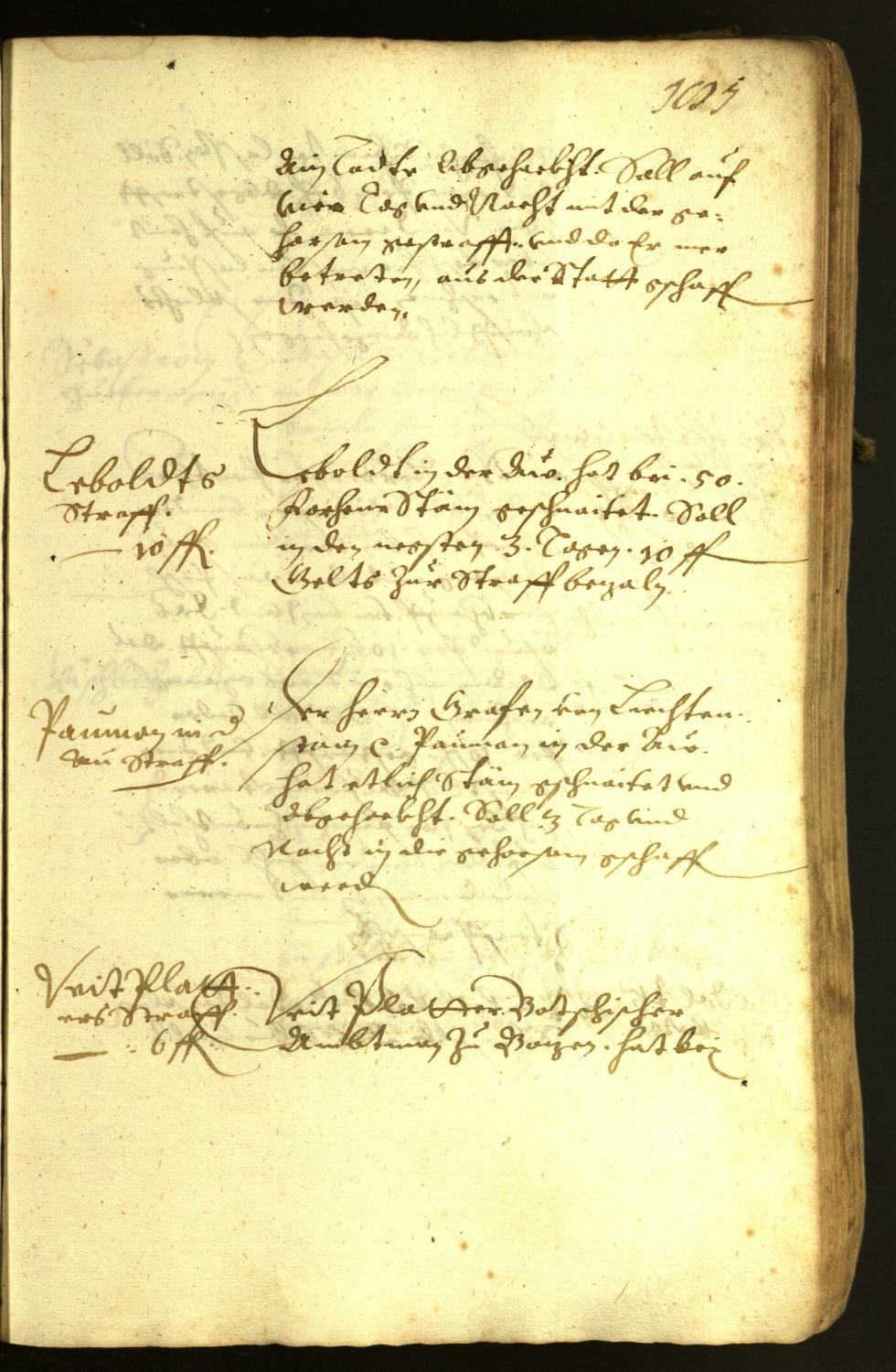 Stadtarchiv Bozen - BOhisto Ratsprotokoll 1619 