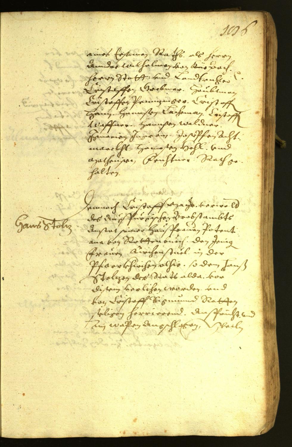 Stadtarchiv Bozen - BOhisto Ratsprotokoll 1619 