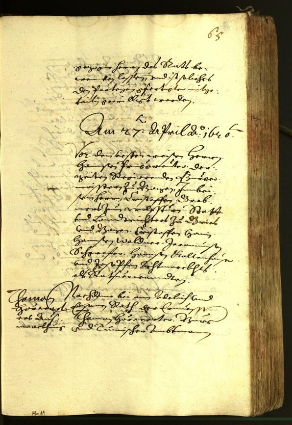 Civic Archives of Bozen-Bolzano - BOhisto Minutes of the council 1620 