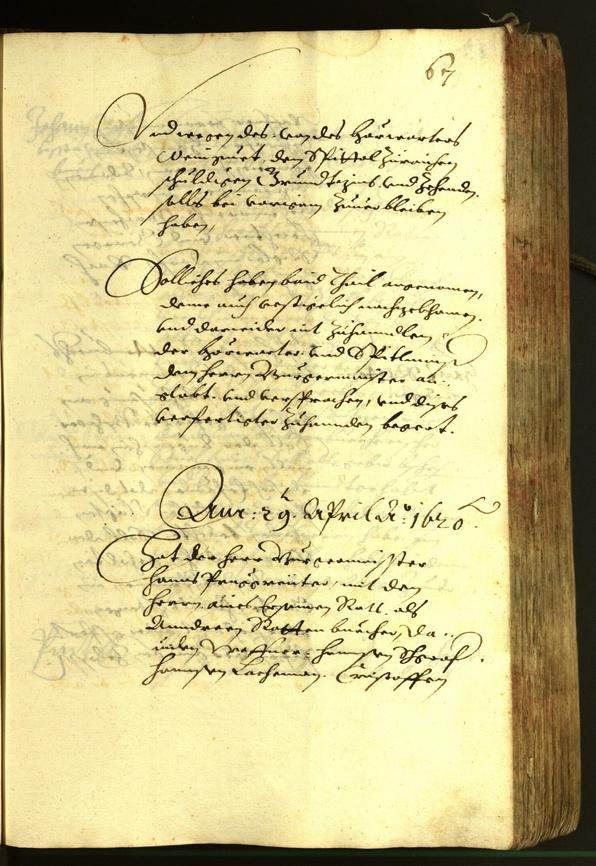 Civic Archives of Bozen-Bolzano - BOhisto Minutes of the council 1620 