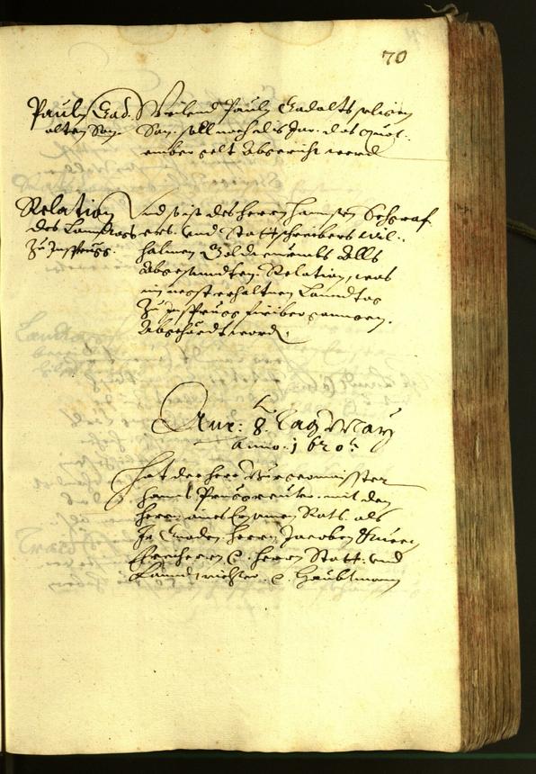 Civic Archives of Bozen-Bolzano - BOhisto Minutes of the council 1620 