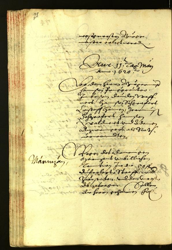 Civic Archives of Bozen-Bolzano - BOhisto Minutes of the council 1620 