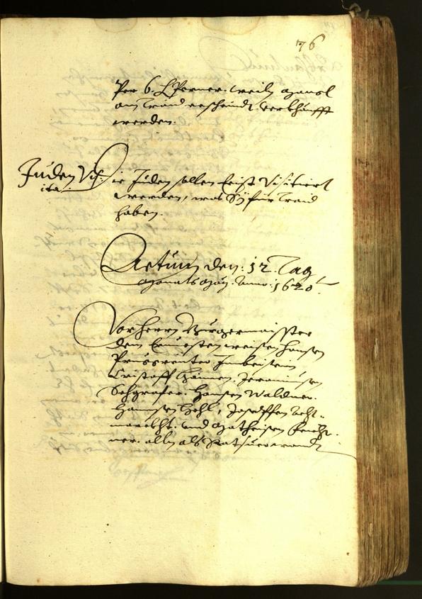 Civic Archives of Bozen-Bolzano - BOhisto Minutes of the council 1620 