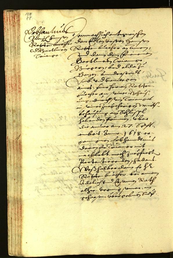 Civic Archives of Bozen-Bolzano - BOhisto Minutes of the council 1620 