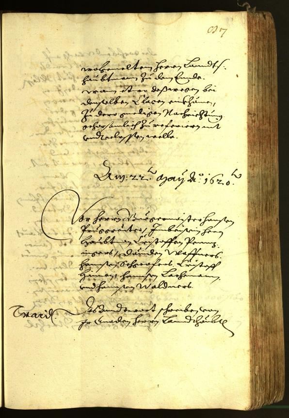 Archivio Storico della Città di Bolzano - BOhisto protocollo consiliare 1620 