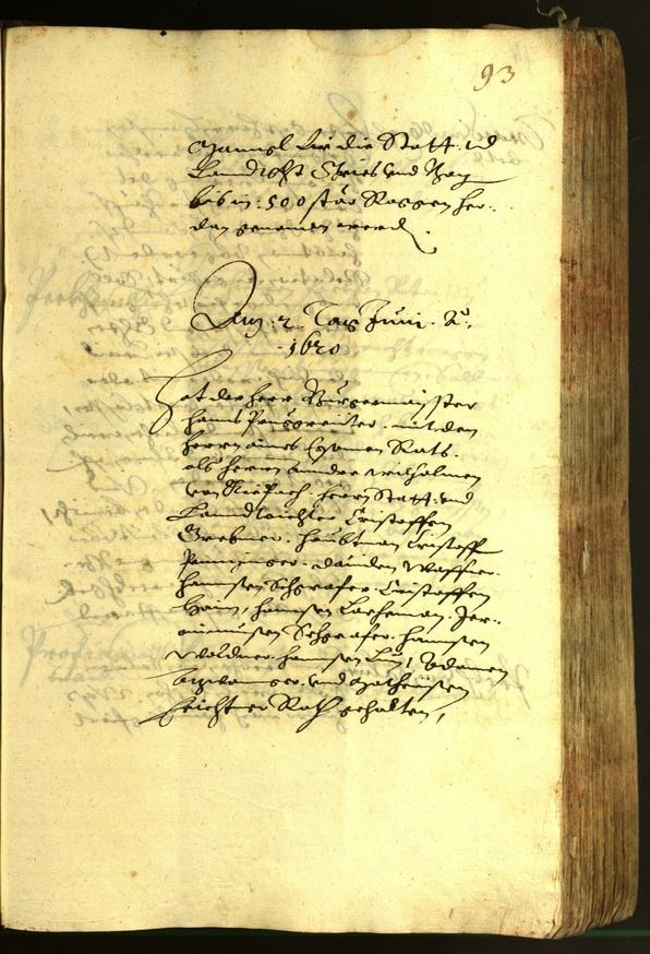 Civic Archives of Bozen-Bolzano - BOhisto Minutes of the council 1620 