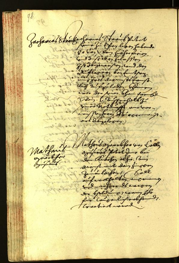 Civic Archives of Bozen-Bolzano - BOhisto Minutes of the council 1620 