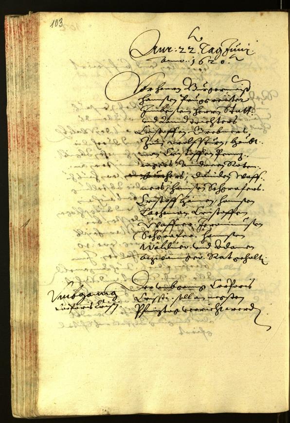 Civic Archives of Bozen-Bolzano - BOhisto Minutes of the council 1620 