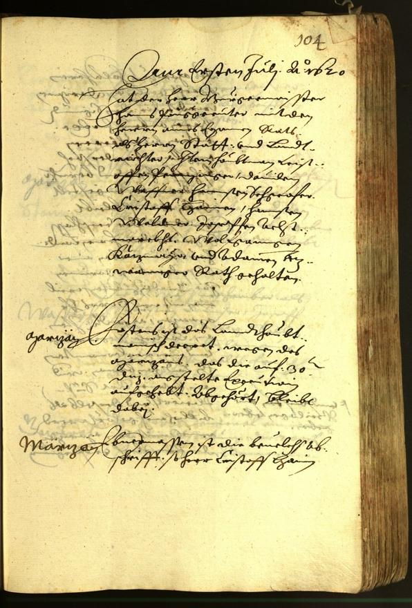 Civic Archives of Bozen-Bolzano - BOhisto Minutes of the council 1620 