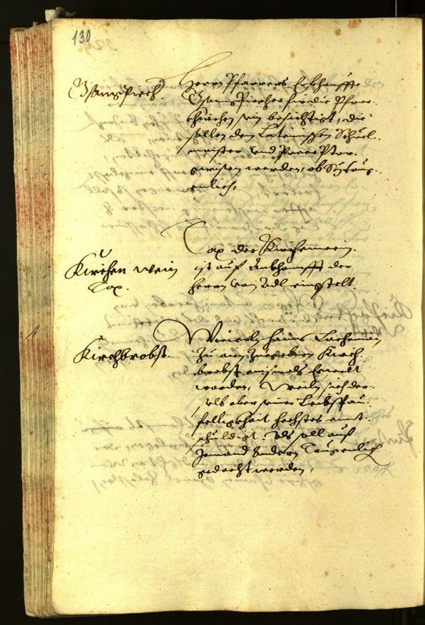 Stadtarchiv Bozen - BOhisto Ratsprotokoll 1620 