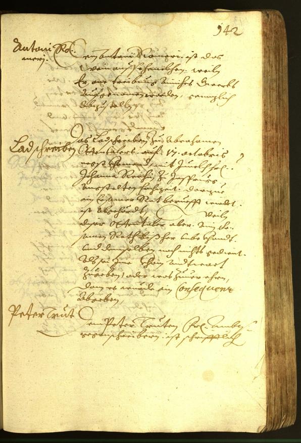 Civic Archives of Bozen-Bolzano - BOhisto Minutes of the council 1620 