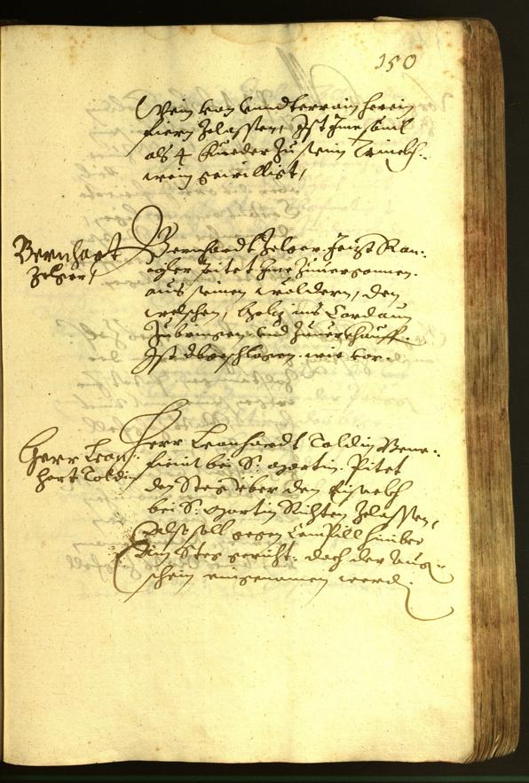 Stadtarchiv Bozen - BOhisto Ratsprotokoll 1620 