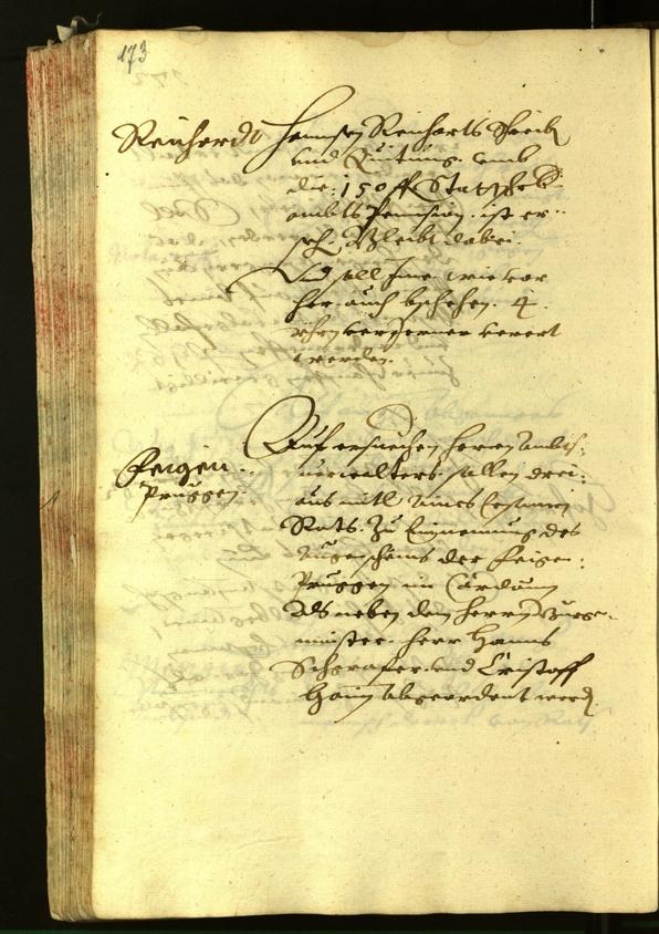 Civic Archives of Bozen-Bolzano - BOhisto Minutes of the council 1620 