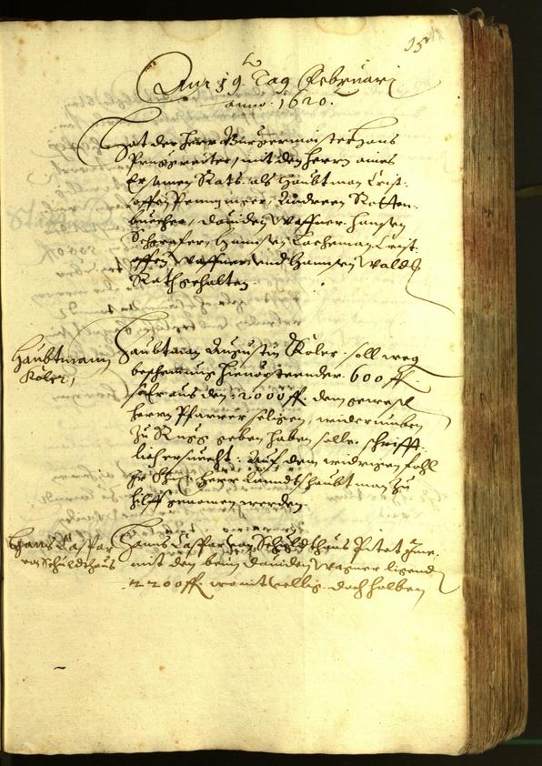 Civic Archives of Bozen-Bolzano - BOhisto Minutes of the council 1620 