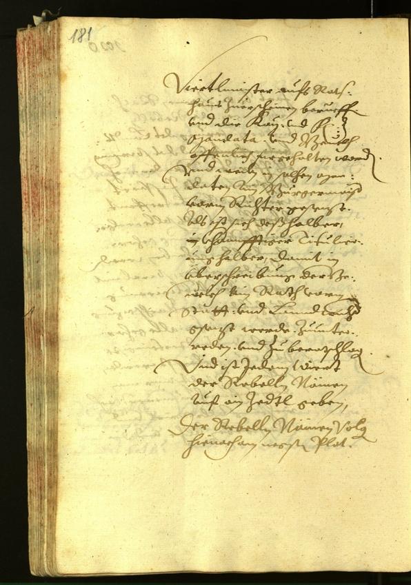 Civic Archives of Bozen-Bolzano - BOhisto Minutes of the council 1620 