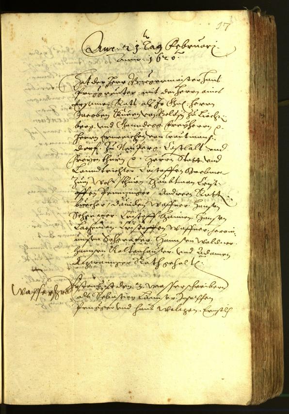 Civic Archives of Bozen-Bolzano - BOhisto Minutes of the council 1620 