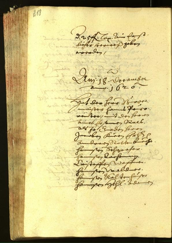 Civic Archives of Bozen-Bolzano - BOhisto Minutes of the council 1620 