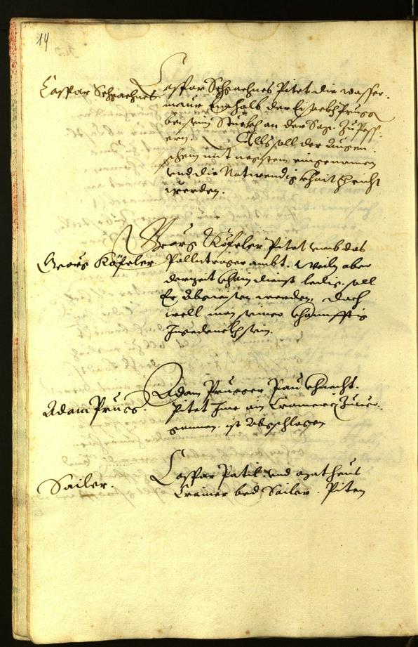 Civic Archives of Bozen-Bolzano - BOhisto Minutes of the council 1620 