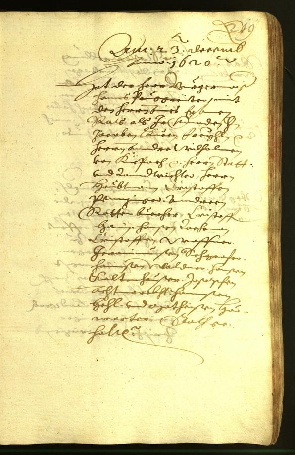 Civic Archives of Bozen-Bolzano - BOhisto Minutes of the council 1620 