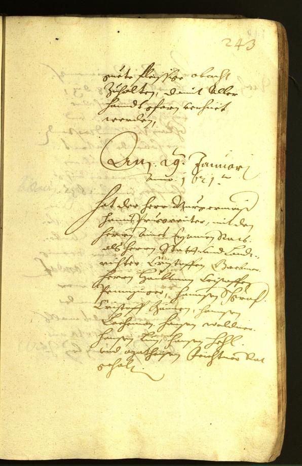 Civic Archives of Bozen-Bolzano - BOhisto Minutes of the council 1620 