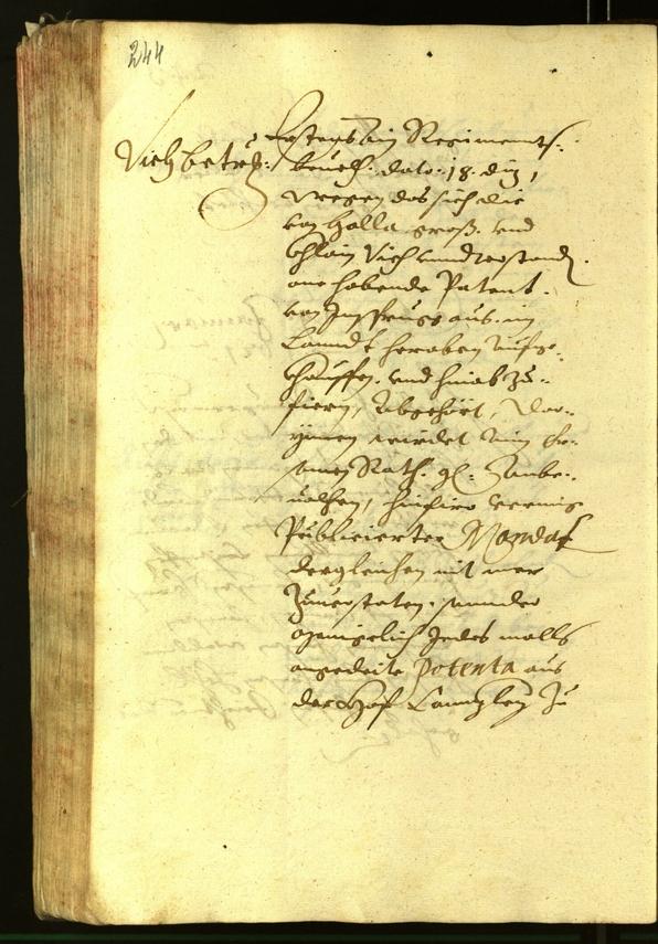 Civic Archives of Bozen-Bolzano - BOhisto Minutes of the council 1620 