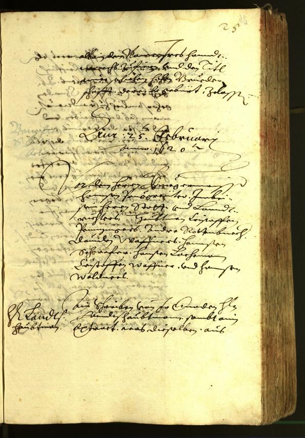 Civic Archives of Bozen-Bolzano - BOhisto Minutes of the council 1620 