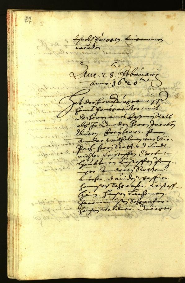 Civic Archives of Bozen-Bolzano - BOhisto Minutes of the council 1620 