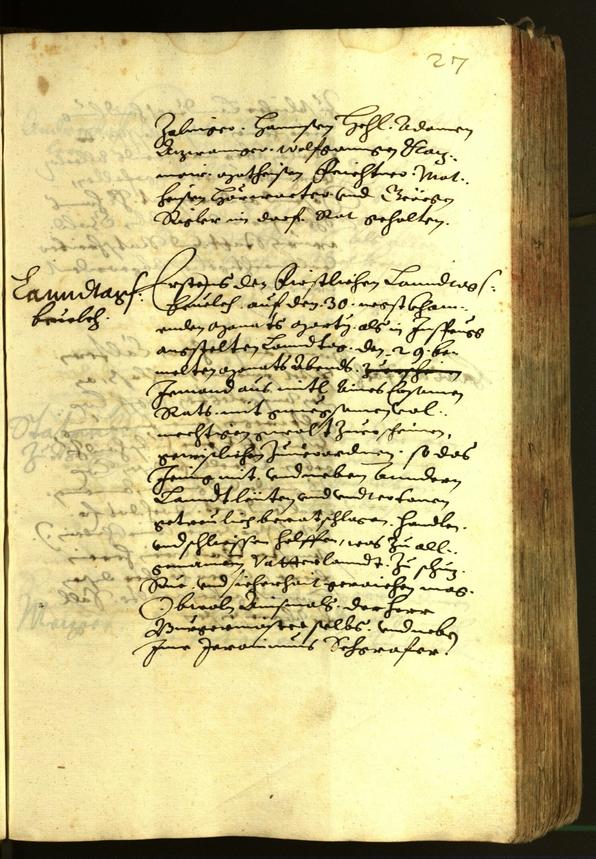 Civic Archives of Bozen-Bolzano - BOhisto Minutes of the council 1620 