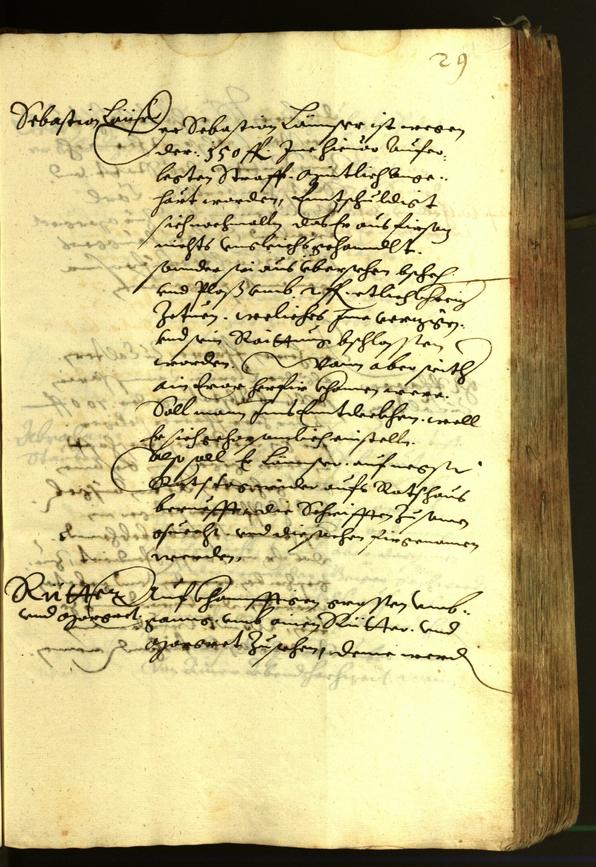 Civic Archives of Bozen-Bolzano - BOhisto Minutes of the council 1620 