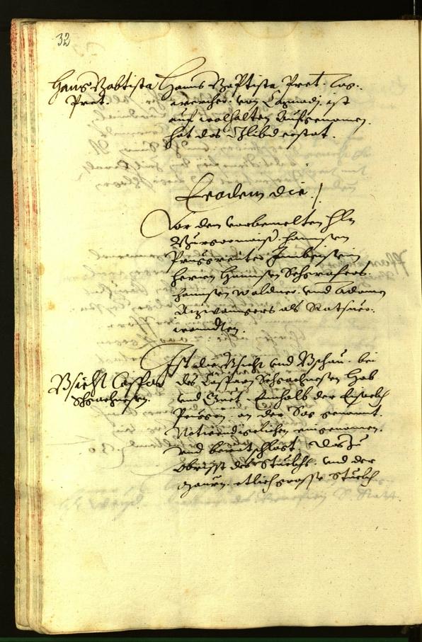 Civic Archives of Bozen-Bolzano - BOhisto Minutes of the council 1620 