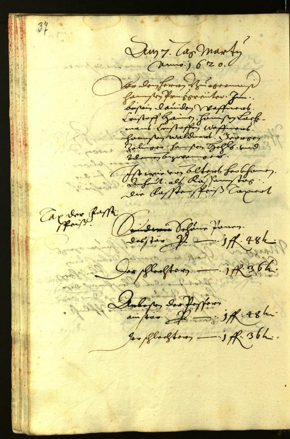 Civic Archives of Bozen-Bolzano - BOhisto Minutes of the council 1620 