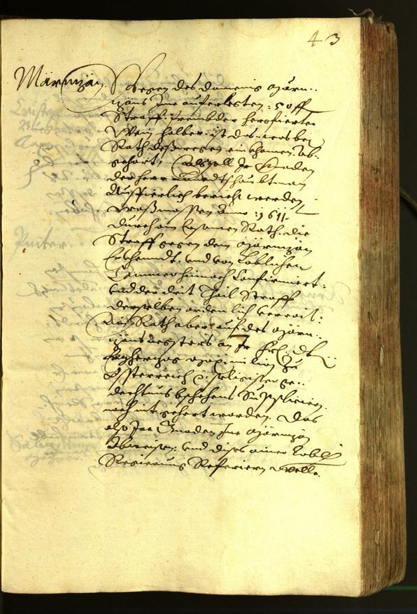 Civic Archives of Bozen-Bolzano - BOhisto Minutes of the council 1620 