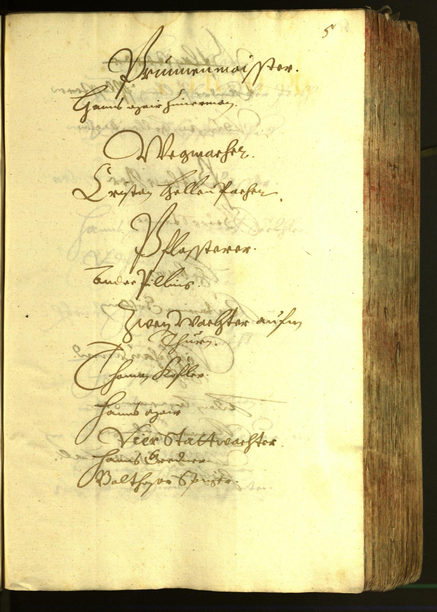 Civic Archives of Bozen-Bolzano - BOhisto Minutes of the council 1620 