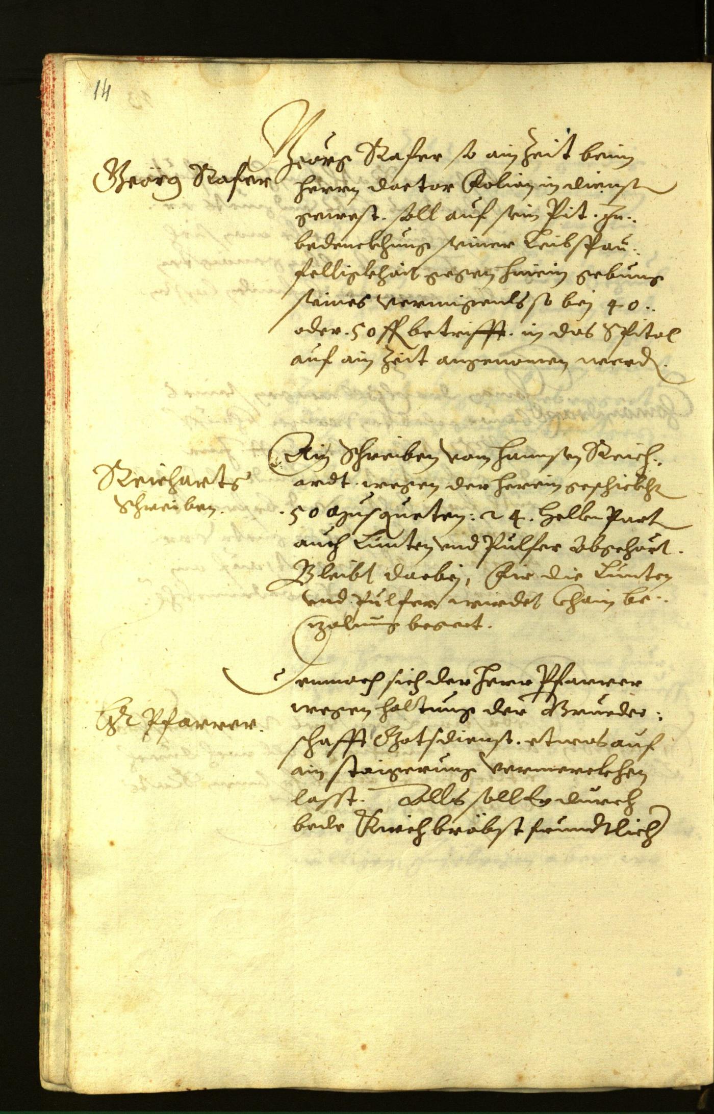 Civic Archives of Bozen-Bolzano - BOhisto Minutes of the council 1620 