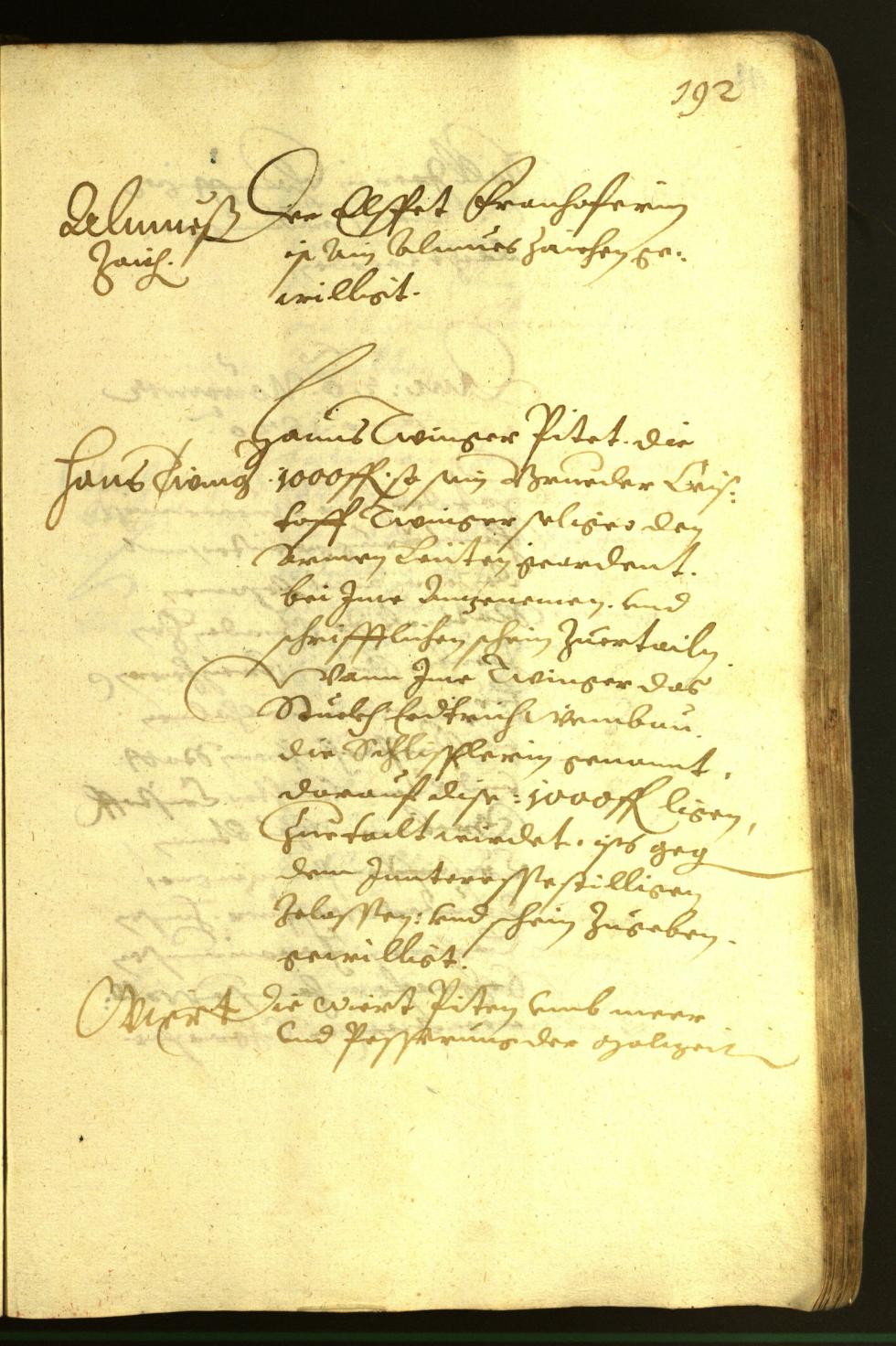 Archivio Storico della Città di Bolzano - BOhisto protocollo consiliare 1620 