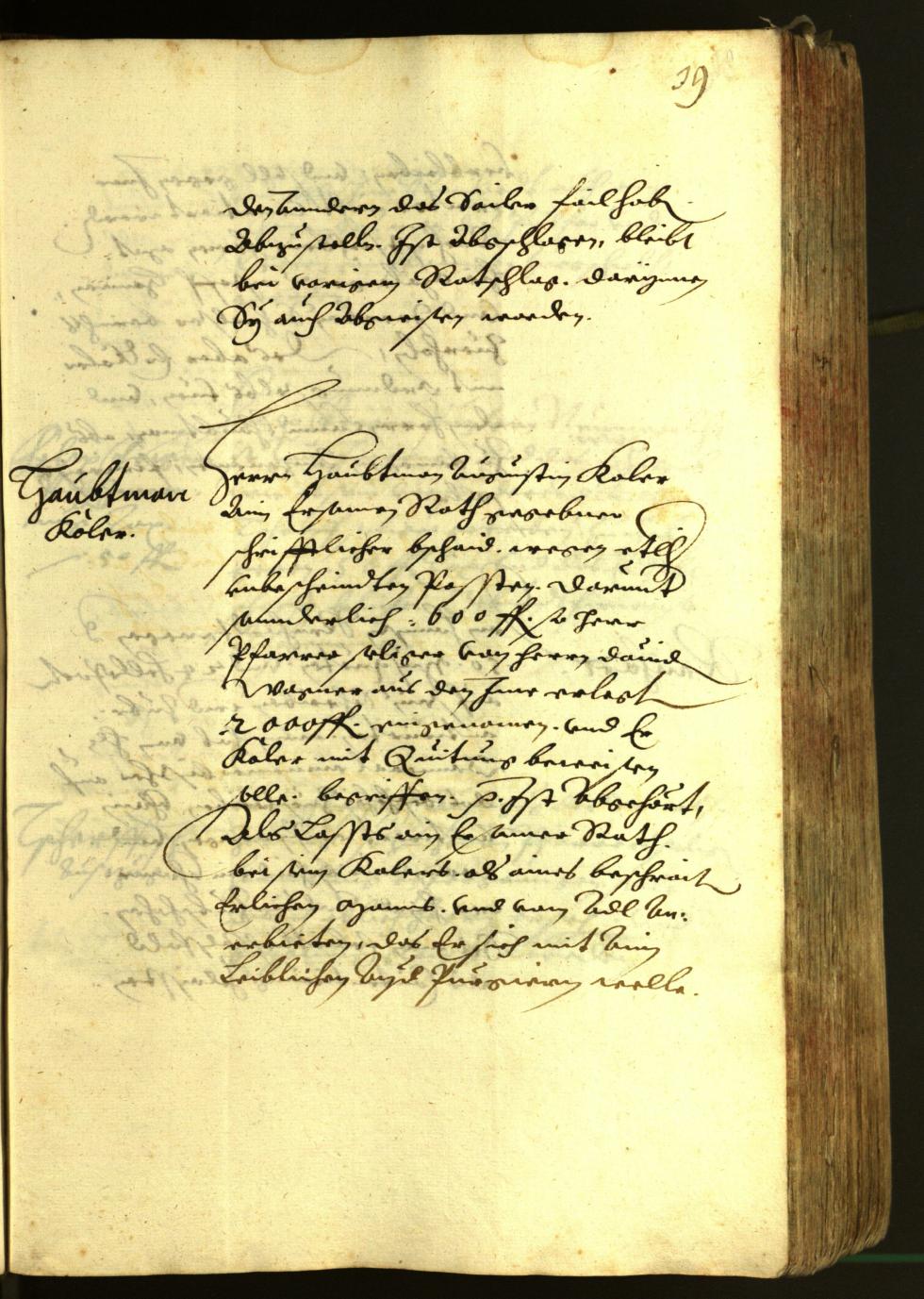 Civic Archives of Bozen-Bolzano - BOhisto Minutes of the council 1620 