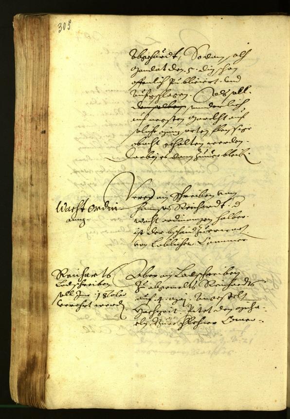 Civic Archives of Bozen-Bolzano - BOhisto Minutes of the council 1621 