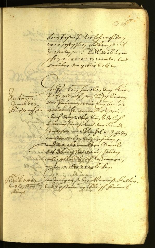 Civic Archives of Bozen-Bolzano - BOhisto Minutes of the council 1621 