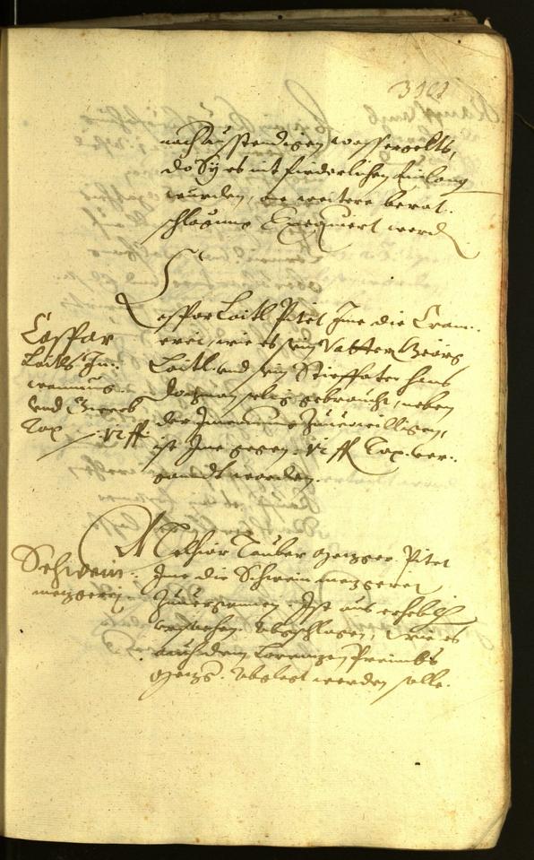 Stadtarchiv Bozen - BOhisto Ratsprotokoll 1621 