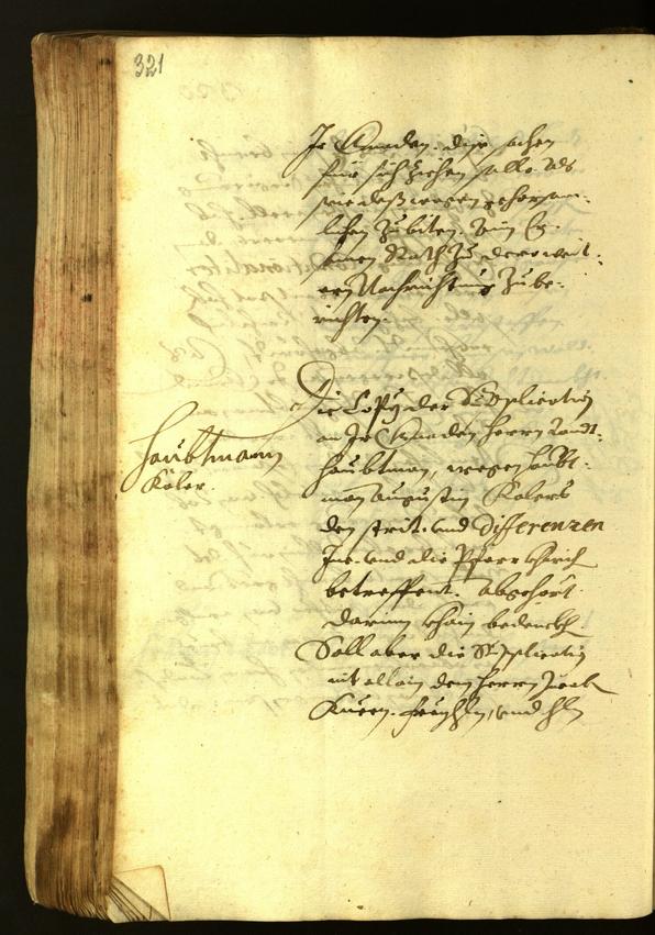 Archivio Storico della Città di Bolzano - BOhisto protocollo consiliare 1621 