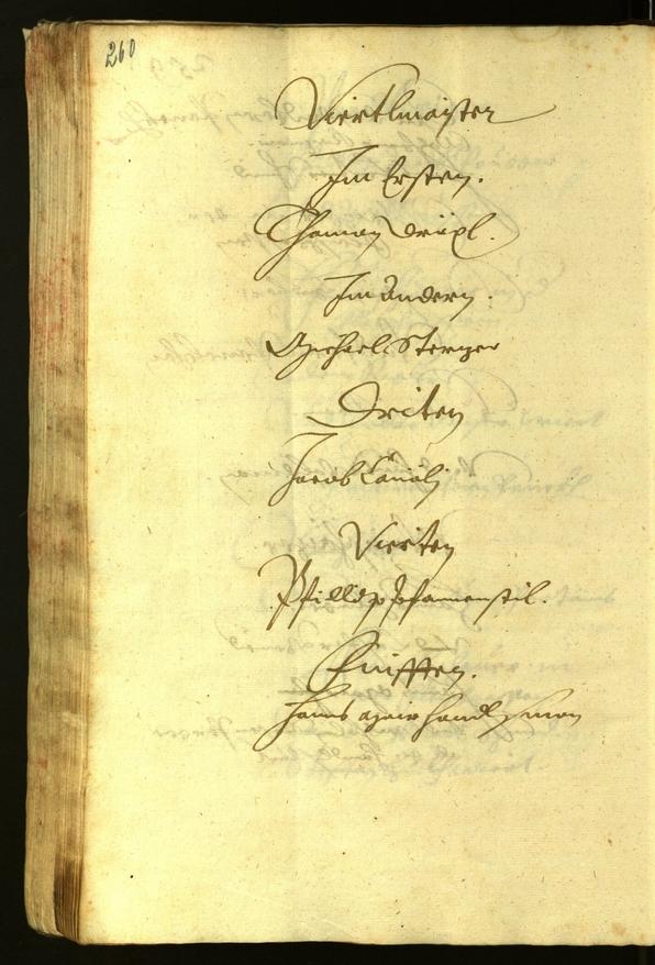 Civic Archives of Bozen-Bolzano - BOhisto Minutes of the council 1621 